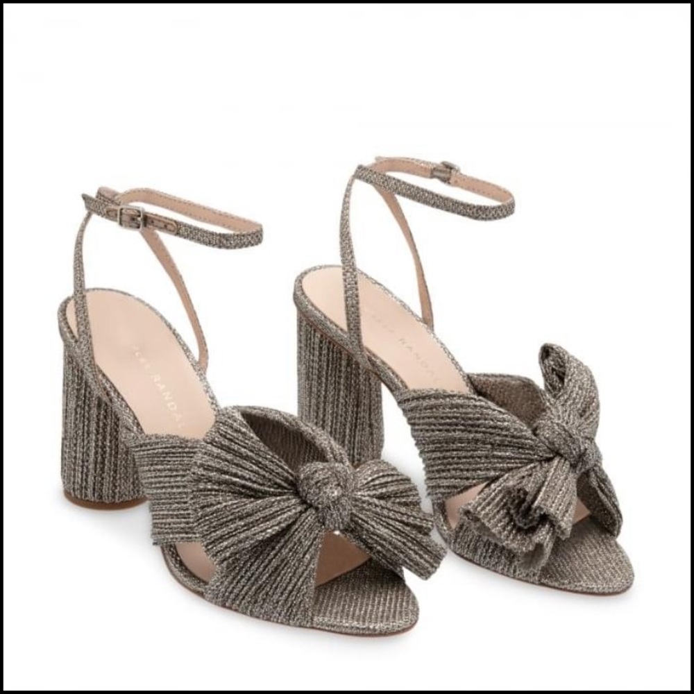 Loeffler Randall Camellia - Champagne Glitter 6